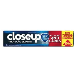 CREME DENTAL CLOSE UP BL ANT CARIES 150G