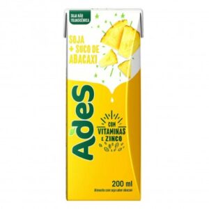 BEBIDA DE SOJA ADES ABACAXI 200ML
