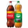 REFRIGERANTE DUAL PACK COCA+FANTA 2L