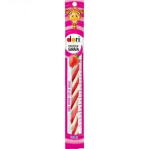 BALA DORI PESCOCO DE GIRAFA MORANGO 30GR