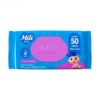 TOALHA UMED NATURAL BABY WIPES L100P80